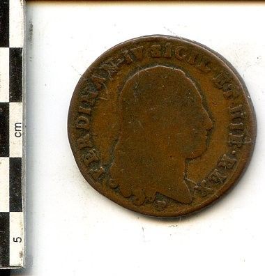 Italie. Naples. Ferdinand IV. 6 Tornesi.