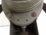 a close up of a metal object on a table