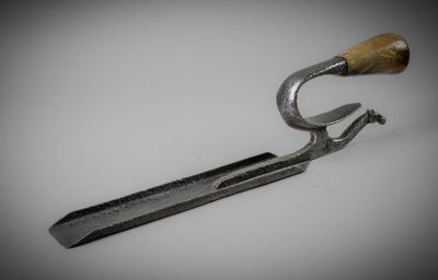 an image of a close up of a pair of scissors on a table