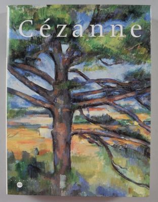 un tableau représentant un arbre sur lequel est inscrit « Cézanne »