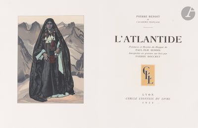 a picture of a woman in a black dress and a man in a black cloak