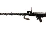 an image of a machine gun on a stand on a white background