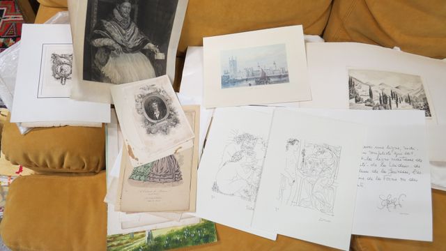 Lot d’estampes et gravures anciennes 19ème /18ème et estampes Pic...