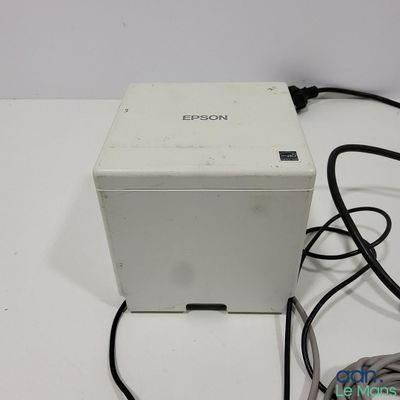 a white box that is sitting on top of a table