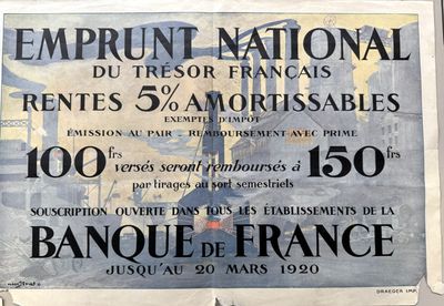 poster advertising the french army ' s annual parade in france