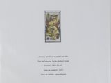 the certificate is in front of a white background with a picture of a cat
