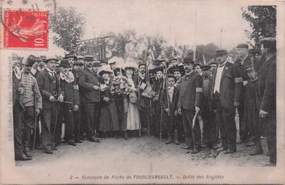 4 CARTES POSTALES CONCOURS : Sélection Nièvre - Fourchambaul…