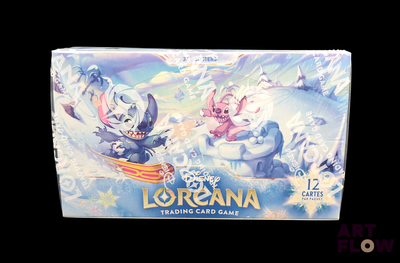 une boîte de jeu de cartes sur laquelle figure l'image d'un squelette faisant du snowboard