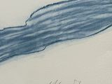 a drawing of a whale on a piece of paper