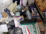 a plastic bag full of various items that are in it