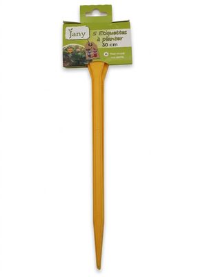 [Lot de 5] - JANY - Étiquettes à planter - 30 cm - Plastique…