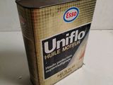a can of unfio motor oil sitting on a table