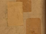 a picture of a piece of cardboard on a table
