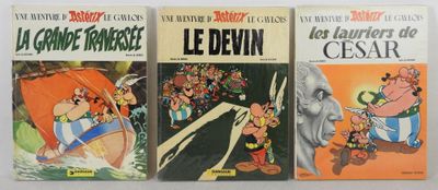 ASTERIX. 3 vols. Les lauriers de César 1972, Le devin 1972 e…