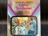 a box with a video game called china syndrome on it