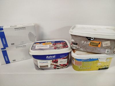 Lot de 5 - ASTRAL - Cet ensemble contient diverses peintures…