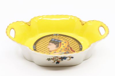 Franck HAVILAND Limoges Vide poche en porcelaine blanche et … - Photo 1