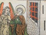 an image of a drawing of two angels standing next to each other