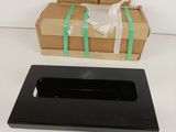 the box is empty and ready to be used as a tissue dispenser