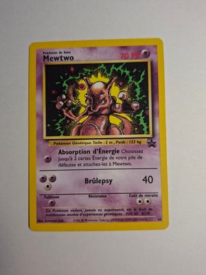 "Collection-PokÉMon-Cartes : Mewtwo Wotc
