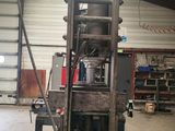 a machine that is sitting inside of a building