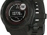 the garmin gps watch is displayed on a white background
