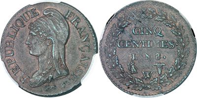 a close up of a coin with a woman ' s head on it