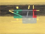 an image of a painting of a boat on a body of water