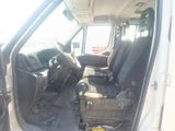 a picture of a truck with the door open and the driver ' s seat down