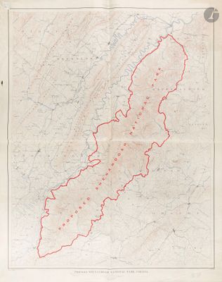 [CARTE GÉOGRAPHIQUE] Geological Survey (U.S.). Proposed Shen…