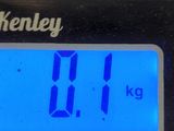 a close up of a digital clock showing the time