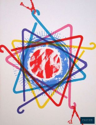 an image of a picture of a painting of a star and a circle
