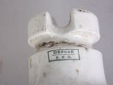 a close up of a bottle with a label on it