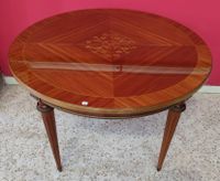 Table de salle à manger de style Louis XVI, avec une allonge… (photo 6)