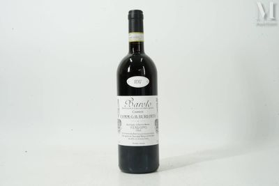 a bottle of wine that is sitting on a table