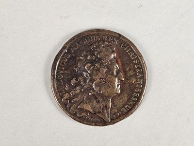 Jean MAUGER, d'après. Médaille en bronze ou en cuivre de Lou…