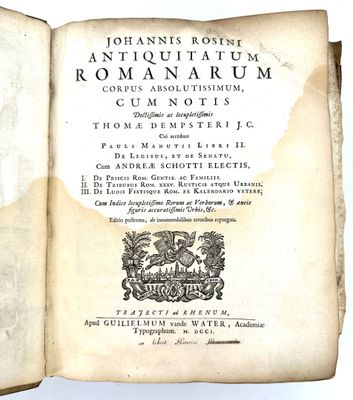 an old book with a picture of a man and a woman on it
