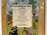 an old children ' s book about the adventures of tintin