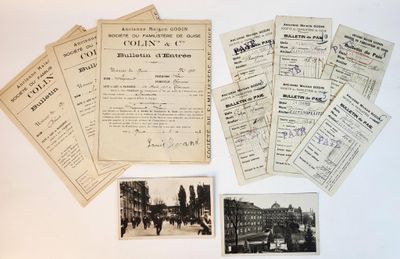 AISNE – GUISE – FAMILISTERE / Partie d’archives : Assemblée …