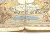 an open book with a picture of a man and a woman on it