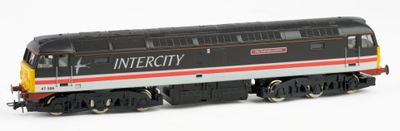 an image of a model train on a white background