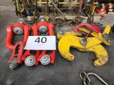 a lot of tools that are sitting on the ground