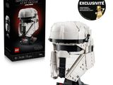 Le casque impérial Lego Star Wars se trouve dans la boîte