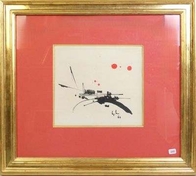 an image of a picture of a bird in a frame on a wall