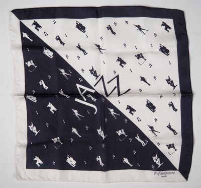 a picture of a black and white square with a clock on it