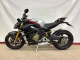 a picture of a motorcycle parked in a garage