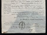 an old document with a picture of a man on it