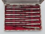 a box that has a bunch of surgical tools in it