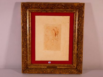 an image of a picture of a picture of a horse in a gold frame