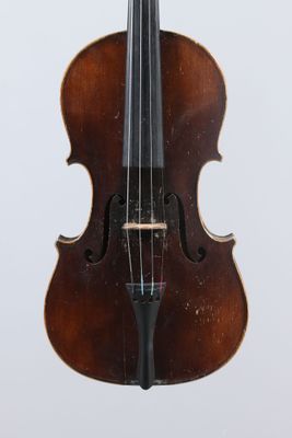 Violon allemand XXème ; portant étiquette apocryphe Amatus.